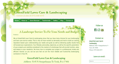 Desktop Screenshot of greenfieldlawnsvc.com